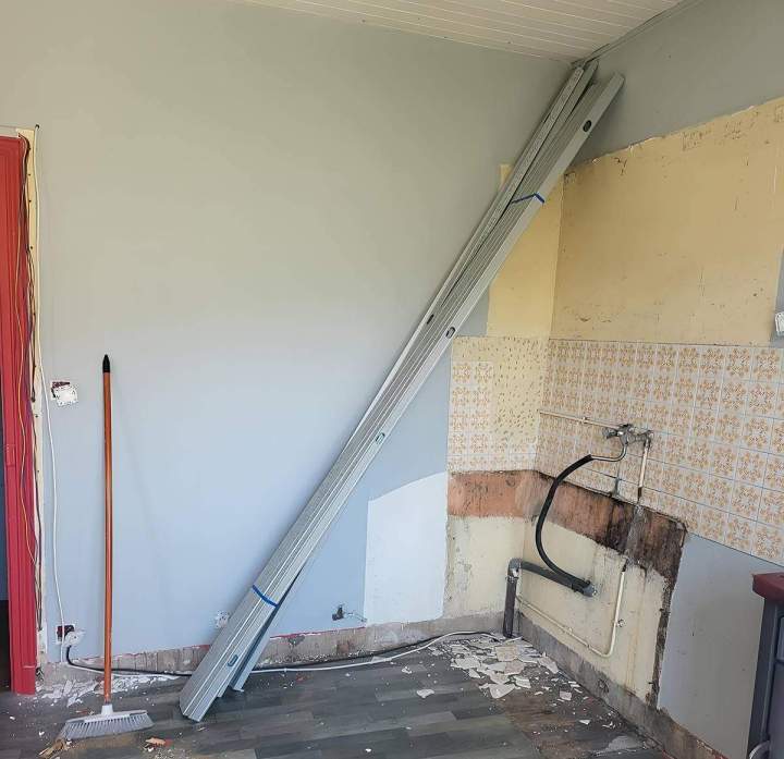 Petite démolition La Bourboule