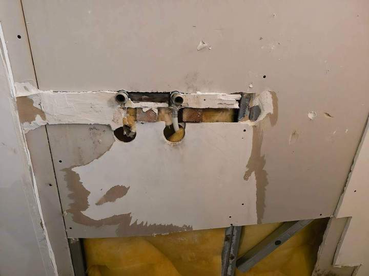 Chantier démolition La Bourboule